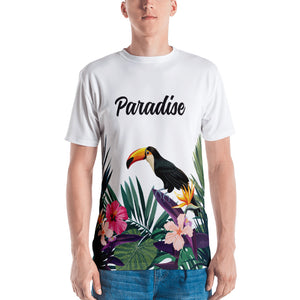 XS Tropical Paradise Men's T-shirt by Design Express