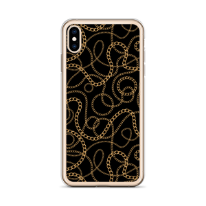 Golden Chains iPhone Case by Design Express