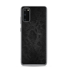 Samsung Galaxy S20 Black Snake Skin Samsung Case by Design Express