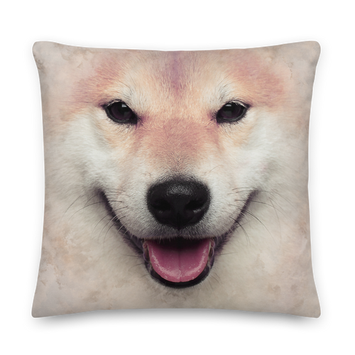 22×22 Shiba Inu Dog Premium Pillow by Design Express