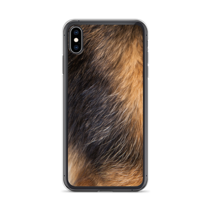 iPhone XS Max Dog Fur Print iPhone Case by Design Express