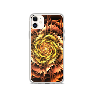 iPhone 11 Abstract Flower 01 iPhone Case by Design Express