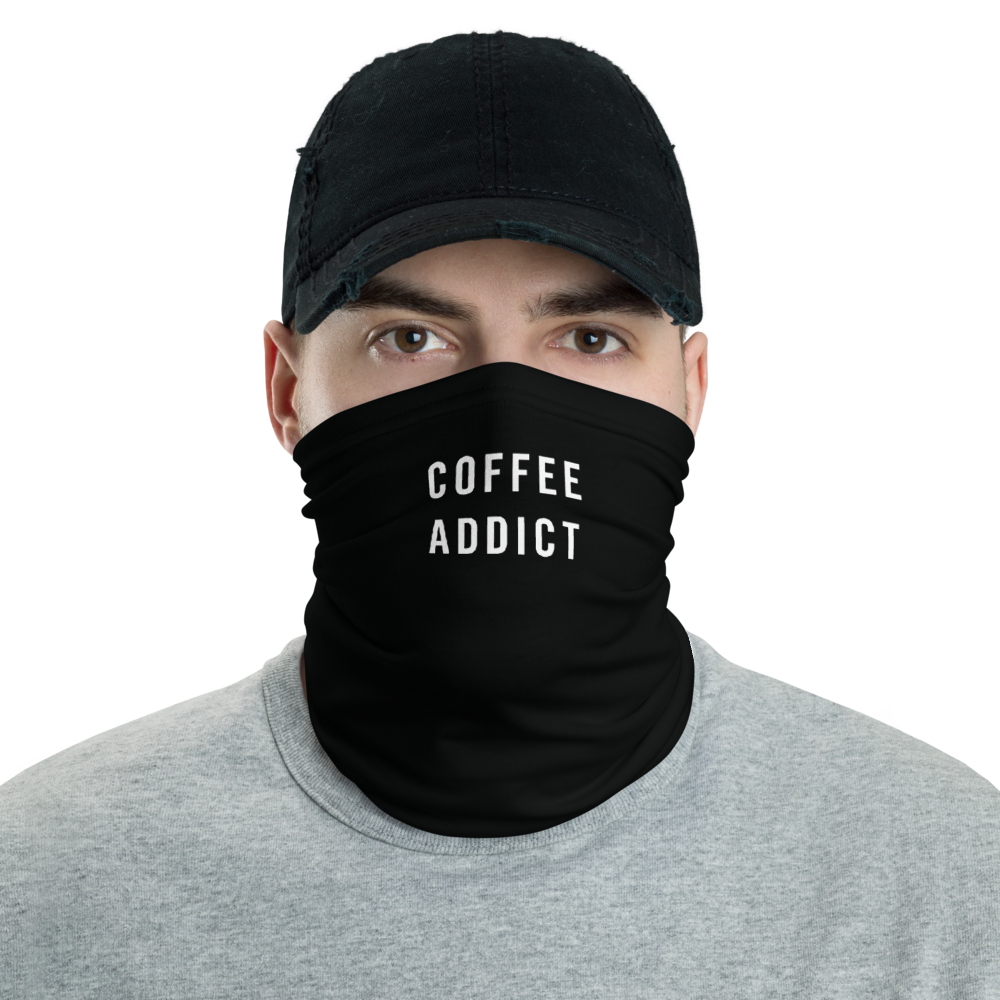 Default Title Coffee Addict Neck Gaiter Masks by Design Express