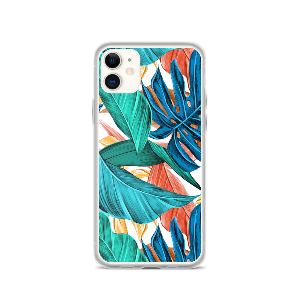 iPhone 11 Tropical Leaf iPhone Case by Design Express