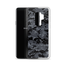 Dark Grey Digital Camouflage Print Samsung Case by Design Express