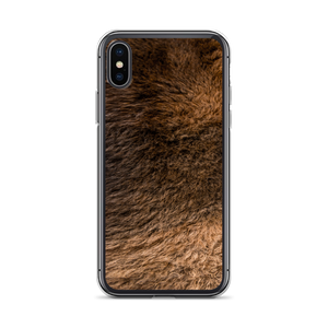 iPhone X/XS Bison Fur Print iPhone Case by Design Express