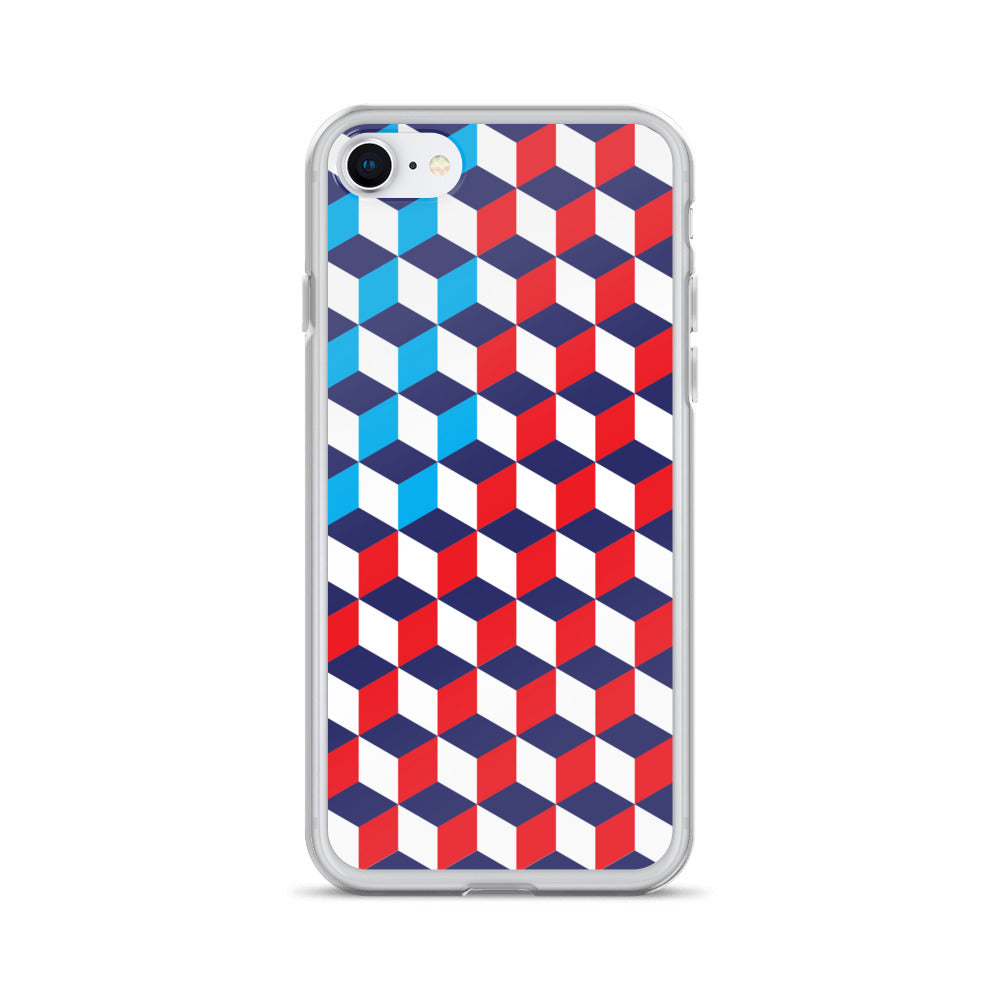iPhone 7/8 America Cubes Pattern iPhone Case iPhone Cases by Design Express