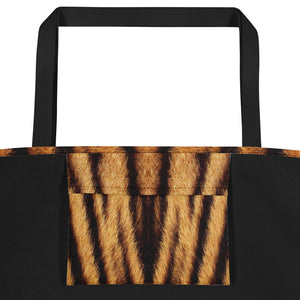 Tiger "All Over Animal" 1 Beach Bag Totes by Design Express