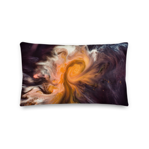 Abstract Painting Rectangle Premium Pillow by Design Express