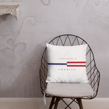 Default Title America "Tommy" Square Premium Pillow by Design Express