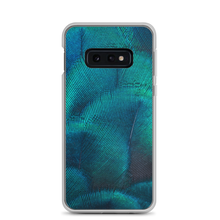 Samsung Galaxy S10e Green Blue Peacock Samsung Case by Design Express