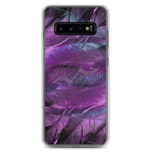 Samsung Galaxy S10+ Purple Feathers by Design Express