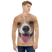 XS Corgi Dog Men's T-shirt by Design Express