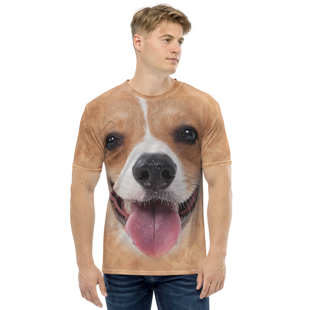 XS Corgi Dog Men's T-shirt by Design Express