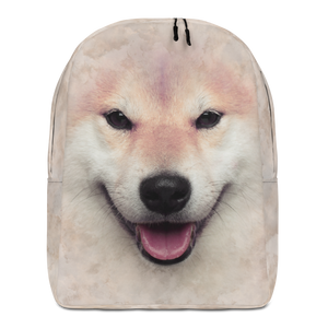 Default Title Shiba Inu Dog Minimalist Backpack by Design Express
