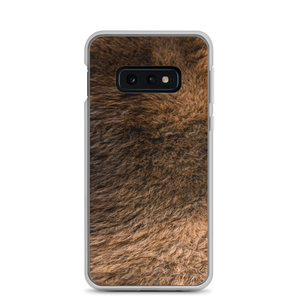 Samsung Galaxy S10e Bison Fur Print Samsung Case by Design Express