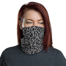 Default Title Grey Leopard Print Face Mask & Neck Gaiter by Design Express