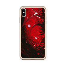 Black Red Abstract iPhone Case by Design Express