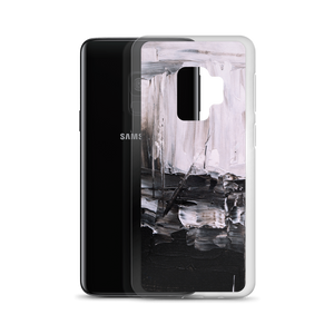 Black & White Abstract Painting Samsung Case by Design Express