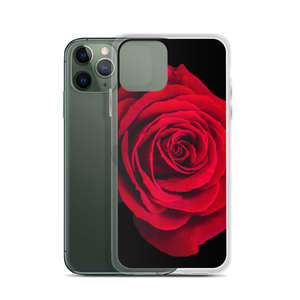 Charming Red Rose iPhone Case by Design Express