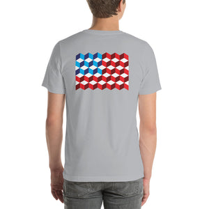 United States "Squared" Short-Sleeve Unisex T-Shirt by Design Express