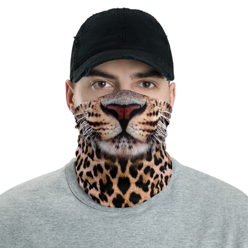 Default Title Leopard Neck Gaiter Masks by Design Express