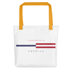 Yellow America "Tommy" Tote bag Totes by Design Express