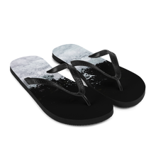 Black & White Water Flip-Flops by Design Express