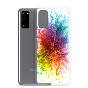 Rainbow Paint Splash Samsung Case by Design Express