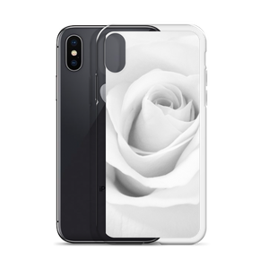 White Rose iPhone Case by Design Express