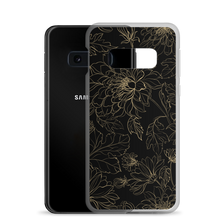 Golden Floral Samsung Case by Design Express