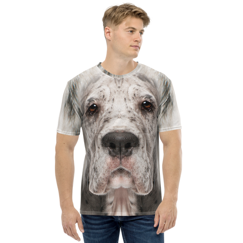 XS Great Dane Dog Men's T-shirt by Design Express