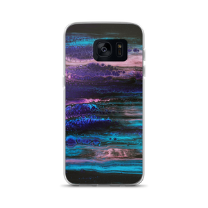 Samsung Galaxy S7 Purple Blue Abstract Samsung Case by Design Express