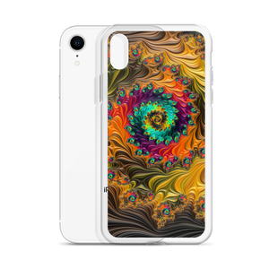 Multicolor Fractal iPhone Case by Design Express