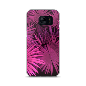 Samsung Galaxy S7 Pink Palm Samsung Case by Design Express