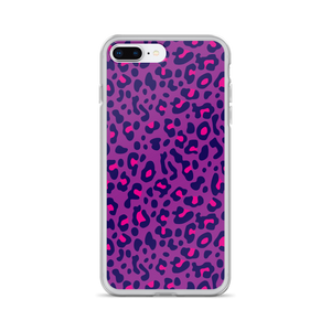 iPhone 7 Plus/8 Plus Purple Leopard Print iPhone Case by Design Express