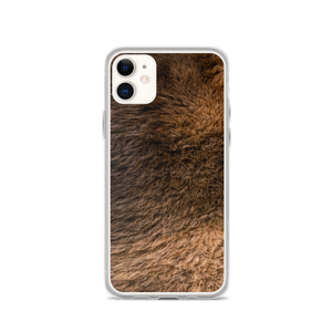 iPhone 11 Bison Fur Print iPhone Case by Design Express