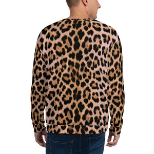 Leopard "All Over Animal" Unisex Sweatshirt by Design Express