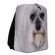 Schnauzer Dog Minimalist Backpack by Design Express