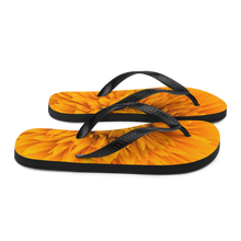 Yellow Flower Center Flip-Flops by Design Express