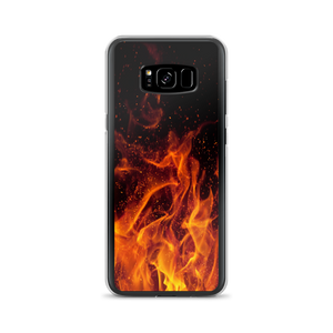 Samsung Galaxy S8+ On Fire Samsung Case by Design Express