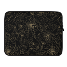 15 in Golden Floral Laptop Sleeve by Design Express