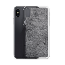 Soft Grey Fur Print iPhone Case by Design Express