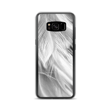 Samsung Galaxy S8 White Feathers Samsung Case by Design Express