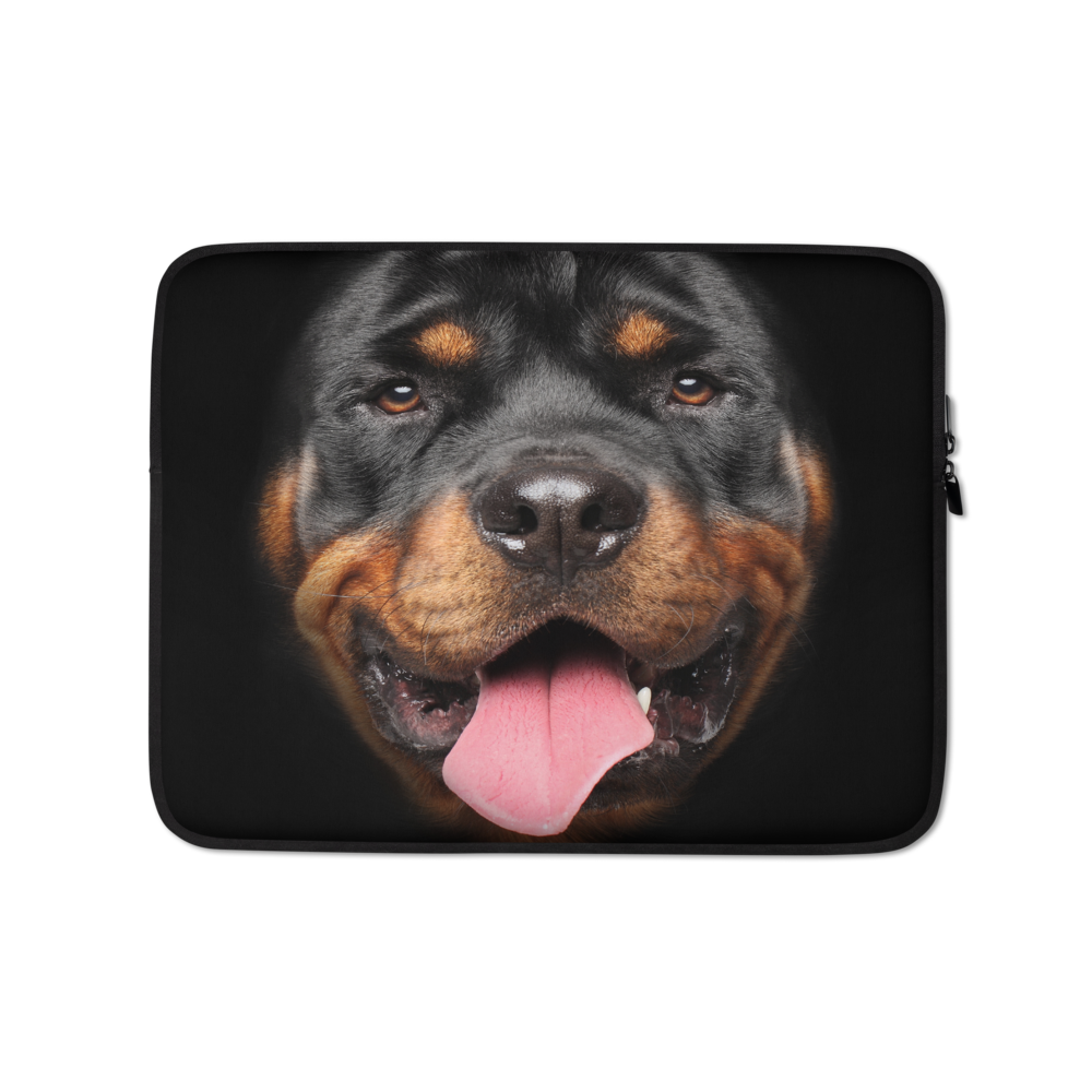 13 in Rottweiler Dog Laptop Sleeve by Design Express