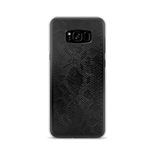 Samsung Galaxy S8+ Black Snake Skin Samsung Case by Design Express