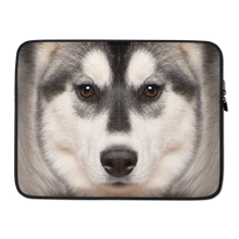 15 in Husky Dog Laptop Sleeve by Design Express