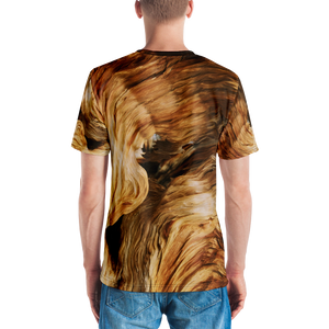 Wood Men's T-shirt by Design Express