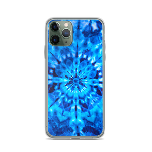 iPhone 11 Pro Psychedelic Blue Mandala iPhone Case by Design Express