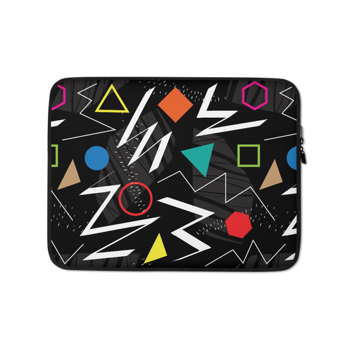 13 in Mix Geometrical Pattern Laptop Sleeve by Design Express